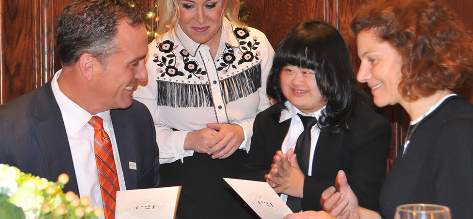 The goal of C21, a pop up dining experience which is staffed entirely by self-advocates with Down syndrome and other disabilities, is to demonstrate to the world that these individuals are ready, willing and able to work.(Photo: Sarah Pebworth)